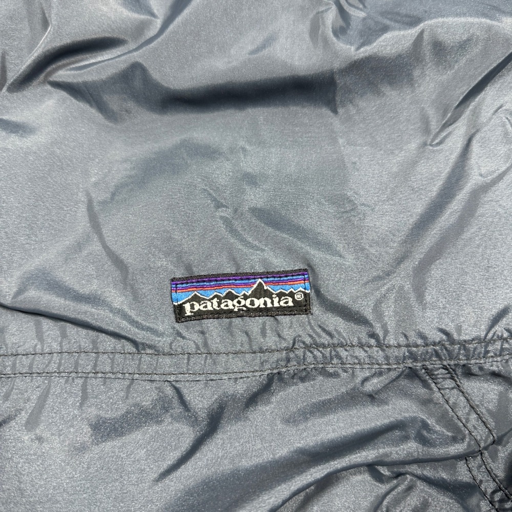 Vintage 80s Made in USA Patagonia Synchilla Shelled Jacket Grey Blue XL 42111 F8 - Picture 12 of 13